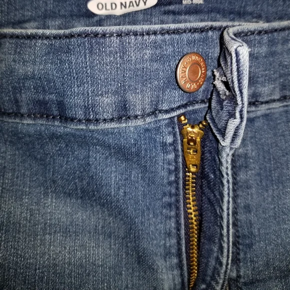 Old Navy Super Skinny Mid Rise sz14 Bluejeans - Picture 3 of 9